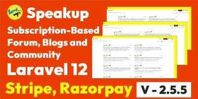 SpeakUP – Subscription-Based Forum and Community